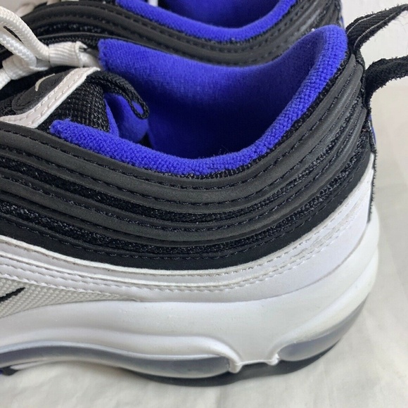 Nike Air Max 97 GS White/Black-Persian Violet 9215 - Picture 4 of 8